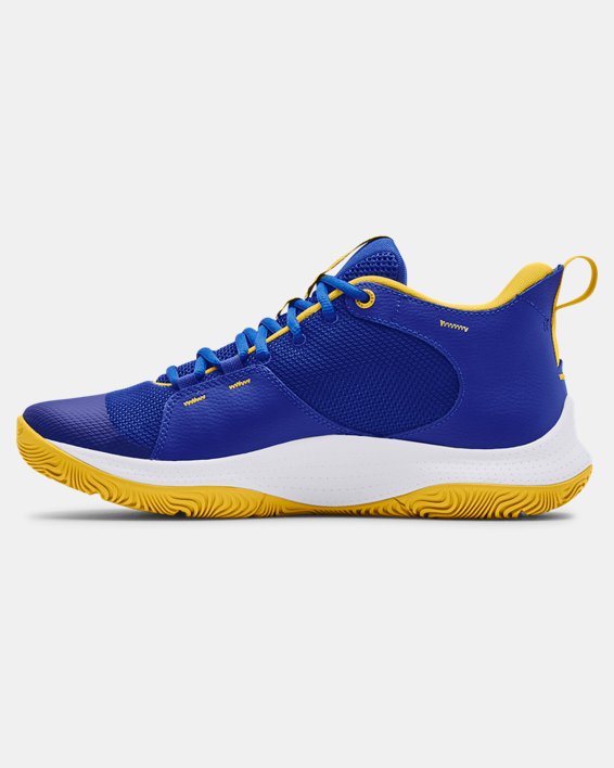 Unisex UA 3Z5 Basketball Shoes, Blue, pdpMainDesktop image number 1